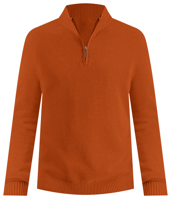 Club Room Men's Quarter-Zip Textured Cotton Sweater, Created for