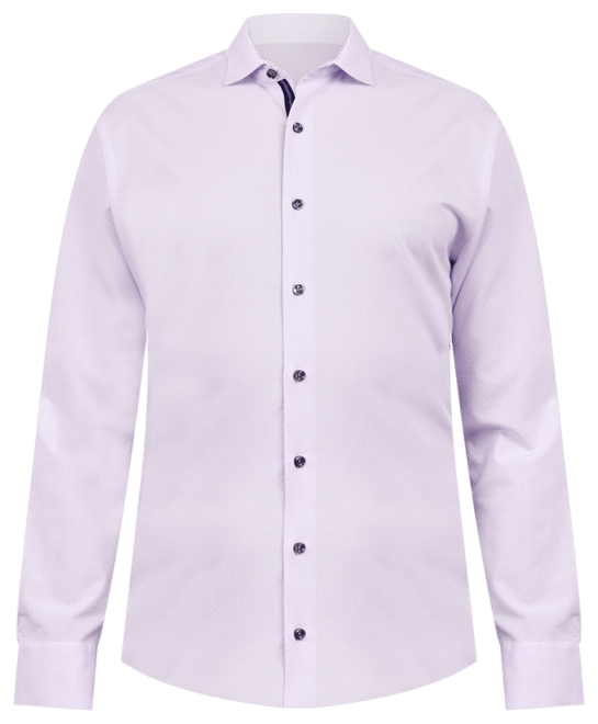 Men's Regular-Fit Gingham Dot Dress Shirt