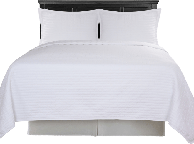 Closeout!  Brick Quilted Coverlet, Full/Queen