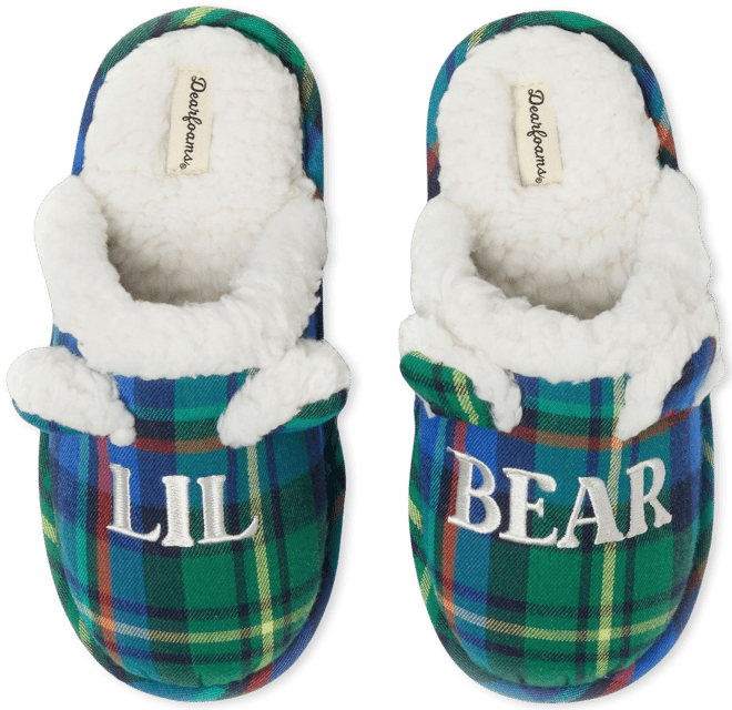 Dearfoam lil best sale bear slippers