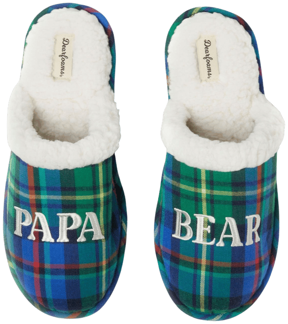 Papa bear slippers sales kohls