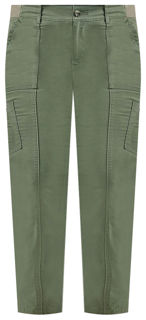 Lee Jeans Plus Size Ultra Lux Comfort With Flex-to-go Cargo Capri Pant in  Green