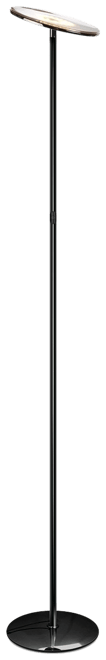 Sky 63" Super Bright Led Torchiere Modern Floor Lamp with Adjustable Head