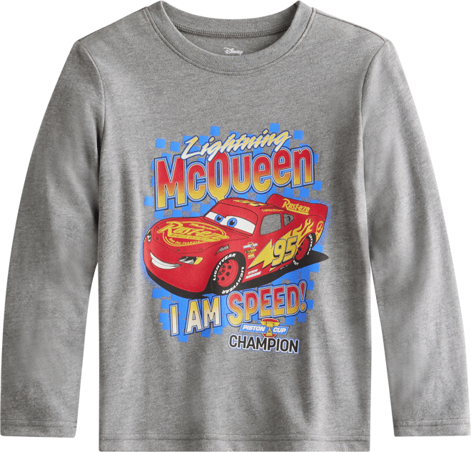 Toddler Boy 2T Disney / Pixar Cars Lightning McQueen Long Sleeve