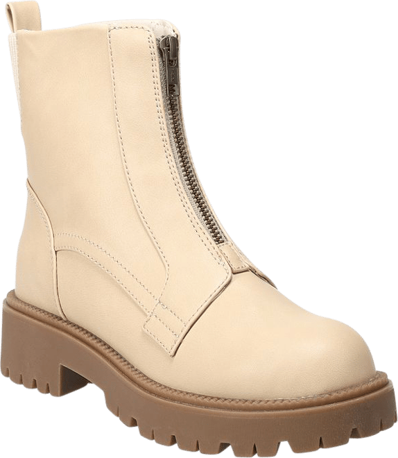 Zip up front clearance boots