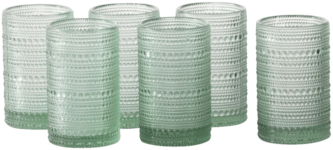 Jupiter Ice Beverage Glasses, Set of 6
