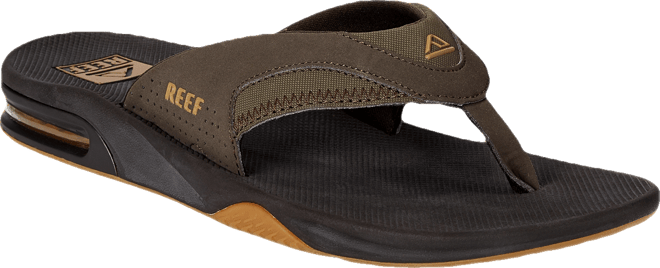 Men's Fanning Thong Sandals with Bottle Opener