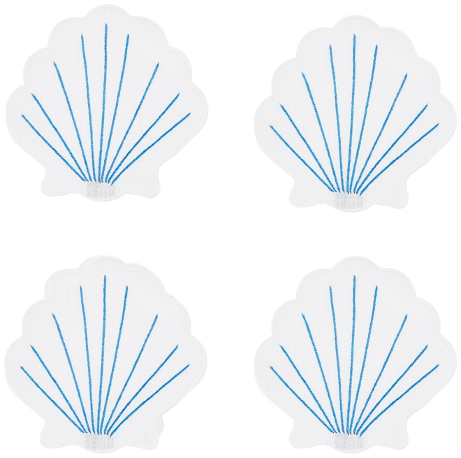 Coquilles Cocktail Napkins (Set of 4)