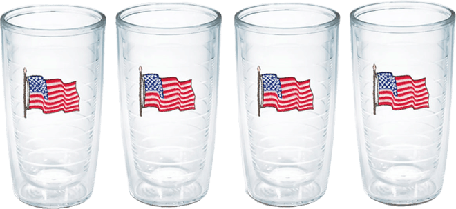 American Flag Tumblers (Set of 4)