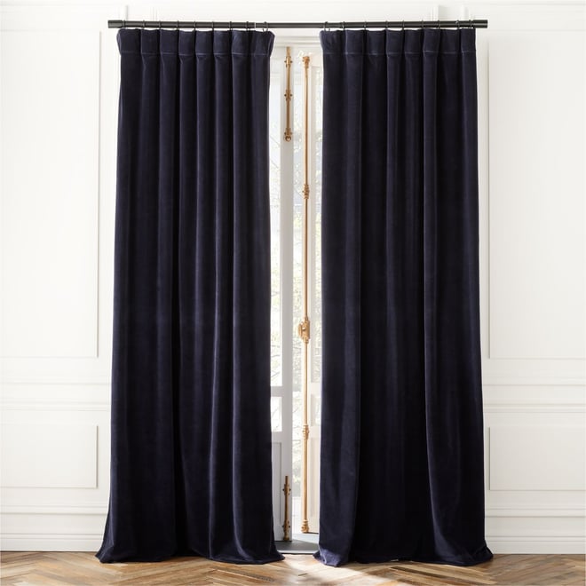 Harlow Black Striped Linen-Blend Sheer Window Curtain Panel 48x108'' +  Reviews