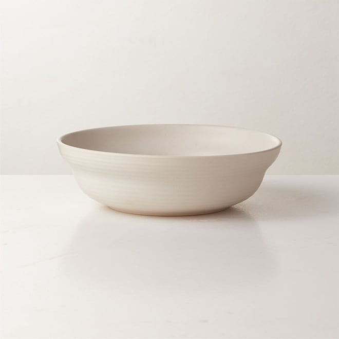 Mack Modern White Soup/Cereal Bowl + Reviews