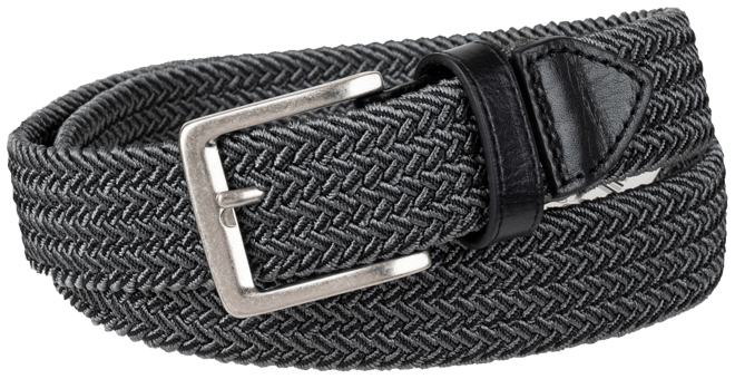 Tommy Bahama Men's Two-Tone Stretch Braided Web Belt - Macy's