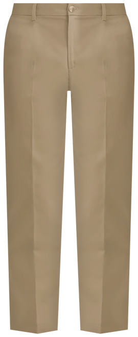 Men's Signature Slim Fit Iron Free Khaki Pants with Stain Defender