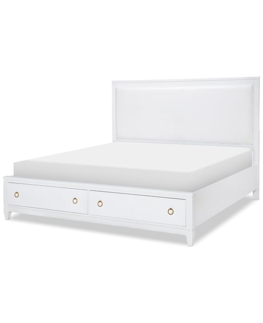 Summerland Upholstered Queen Storage Bed