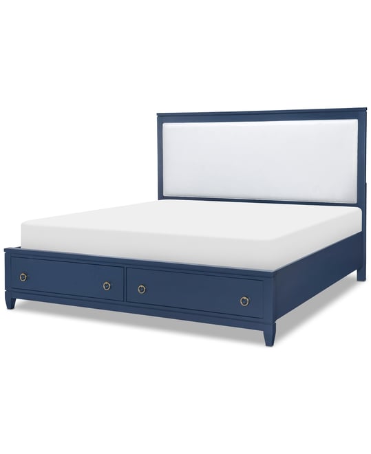 Summerland Upholstered Queen Storage Bed