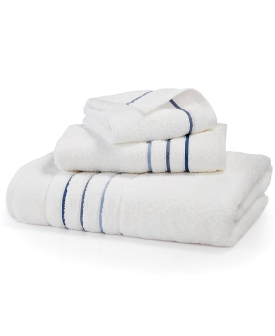 Ultimate MicroCotton Borderline Washcloth, 13" x 13" , Exclusively at Macy's