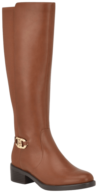 Tommy Hilfiger Women s Imizza Knee High Riding Boots Macy s