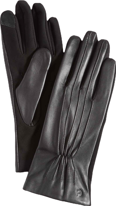 Women's Leather Points Stretch Gloves