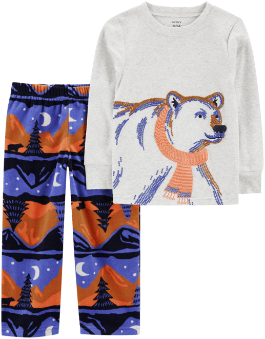 Teddy Fleece Pajama Set