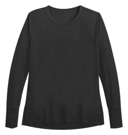 Women's Sonoma Goods For Life® Super Soft Solid Tunic Sweatshirts $9  (Retail $40)