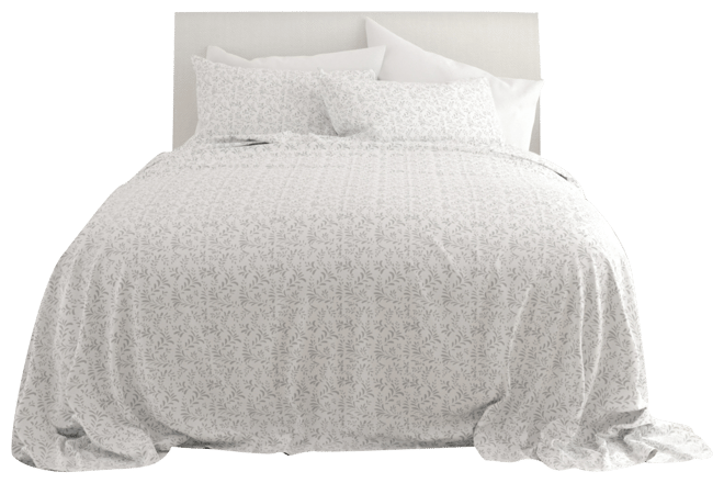 The Farmhouse Chic Premium Ultra Soft Pattern 4-Pc. Sheet Set, Full