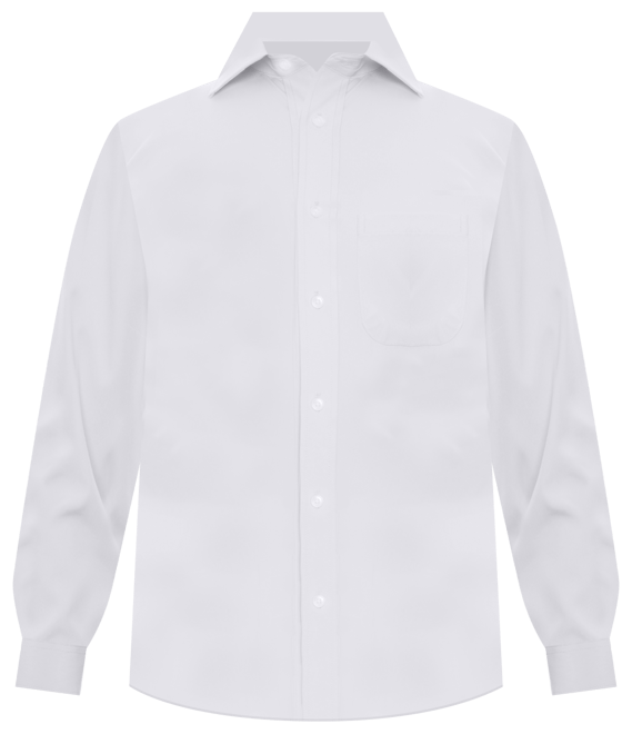Men Classic-Fit Solid Color Dress Shirt