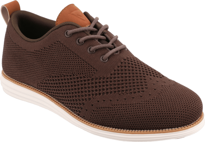 Men's Ezra Tru Comfort Foam Knit Wingtip Dress Shoes