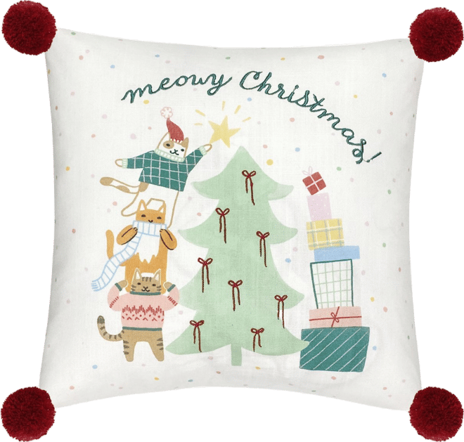 St. Nicholas Square® Home for Christmas Truck Disney Throw Pillow