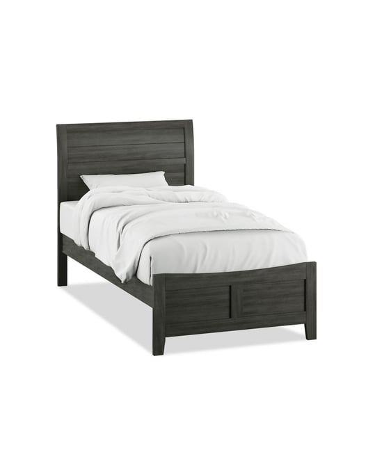 Sparta Sleigh Full Bed with Headboard