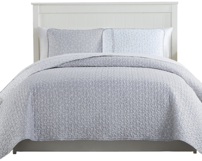 Geometric Maze 3-Pc. Quilt Set, Full/Queen