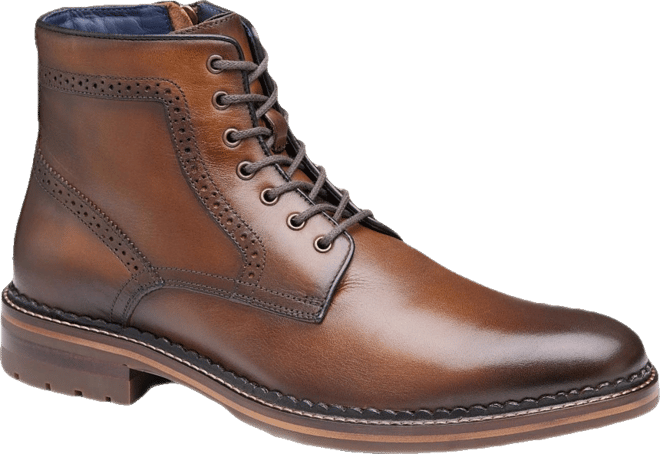 Men's Benton Leather Plain Toe Boots