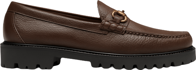 G.h.bass Men's Lincoln Bit Lug Weejuns Slip On Loafers