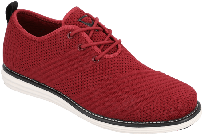 Men's Novak Tru Comfort Foam Knit Lace-Up Round Toe Dress Shoes