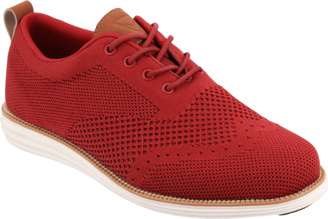 Men's Ezra Tru Comfort Foam Knit Wingtip Dress Shoes