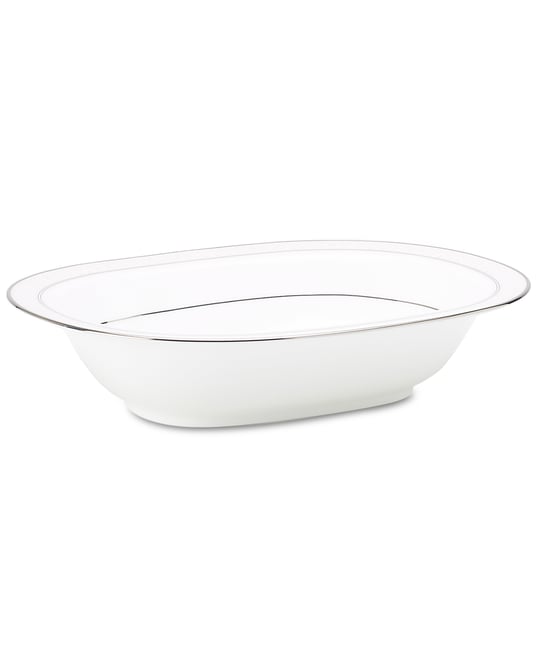 "Montvale Platinum" Oval Vegetable Bowl
