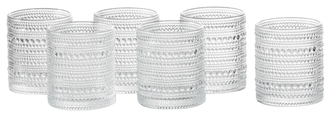 Jupiter Double Old Fashioned Glasses, Set of 6