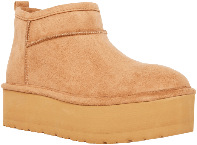 Madden Girl Embracce Cozy Mini Platform Booties Macy s