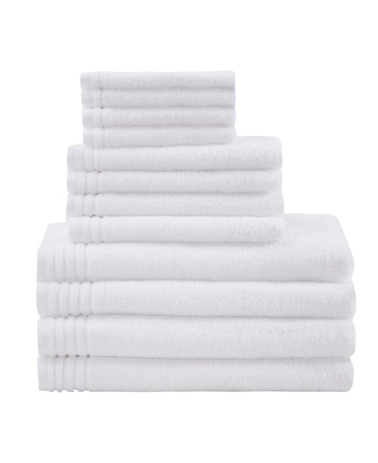 Big Bundle Cotton 12-Pc. Bath Towel Set
