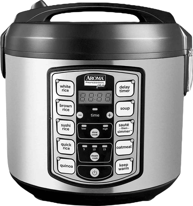 Arc-5000SB Professional 20-Cup Digital Rice Cooker, Slow Cooker & Food Steamer