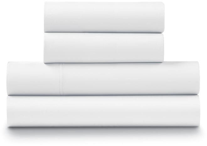 Percale Cool and Crisp 300 Thread Count 100% Cotton 4-Pc. Sheet Set, Full