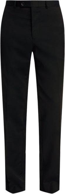 slim fit dress slacks Tapered-Fit Stretch Dress Pants for Tall Men in Charcoal Heather 32 / 38 / Charcoal Heather main image 0
