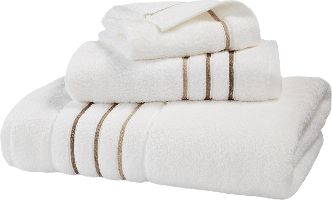 Ultimate MicroCotton Borderline Washcloth, 13" x 13" , Exclusively at Macy's