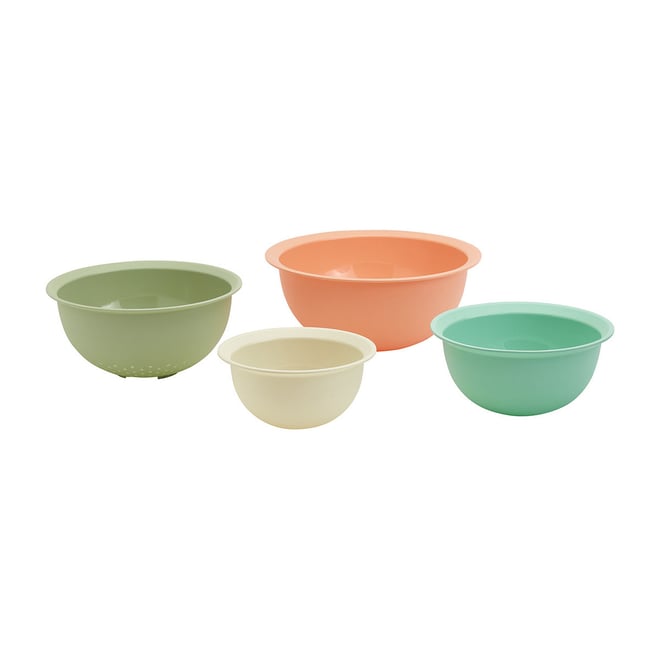3 pc tupperware bowl and lid set