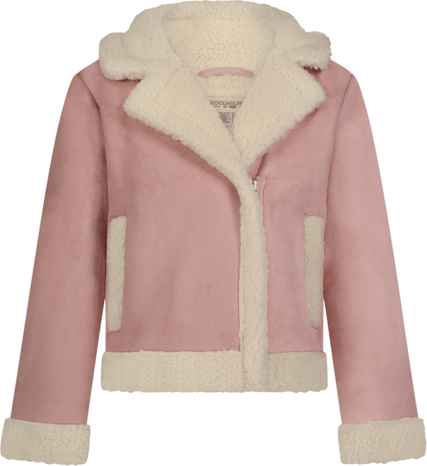 Girls 4-16 Koolaburra by UGG Faux Shearling Asymmetrical Jacket