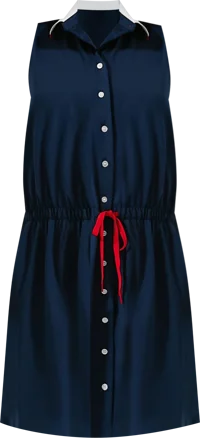 Navy Sleeveless Alcott Golf Dress