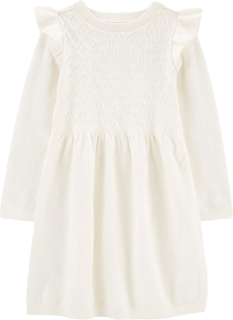 Carter's cable knit sweater hot sale dress