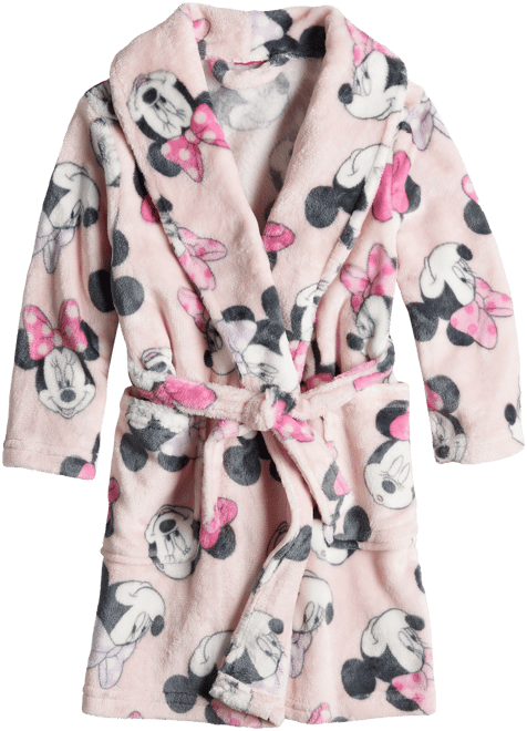 Pink minnie best sale mouse dressing gown