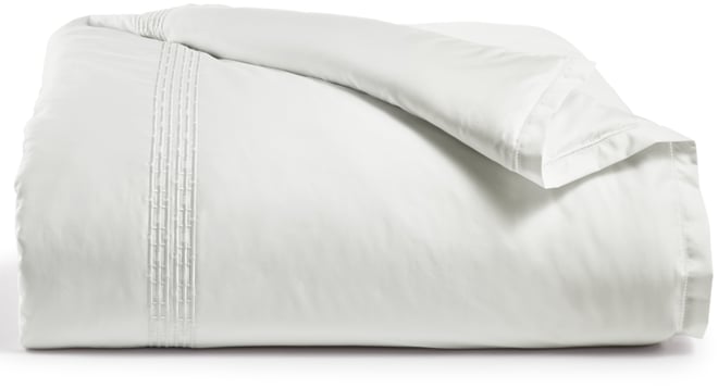 Chain Links Embroidery 100% Pima Cotton Duvet Cover Set, King, Exclusively at Macy's