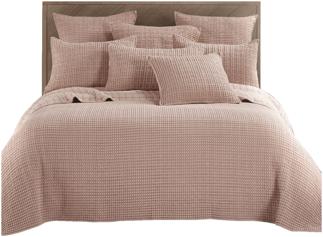 Mills Waffle Classic 3-Pc. Bedspread Set, Full