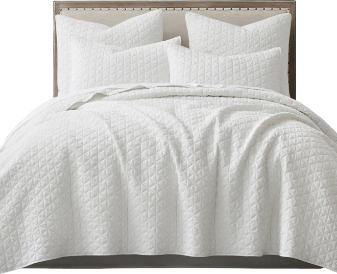 Homthreads Rowan Enzyme Wash 2-Pc. Quilt Set, Twin/Twin Xl